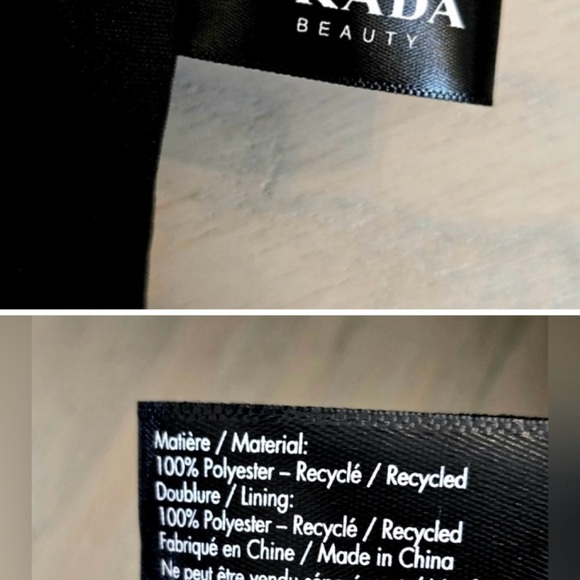 Prada Mint Green and Black REVERSABLE Tote Bag and Prada glasses/sunglasses case - Picture 8 of 8